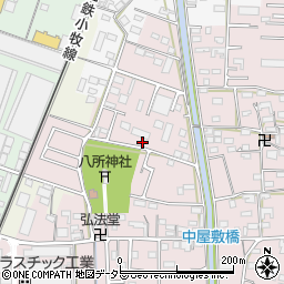 愛知県小牧市東田中195周辺の地図