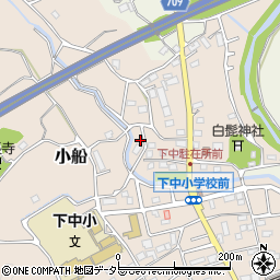 神奈川県小田原市小船648周辺の地図