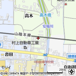 京都府綾部市延町柳10周辺の地図