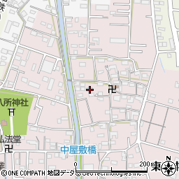 愛知県小牧市東田中2642周辺の地図