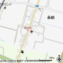 滋賀県高島市永田418周辺の地図