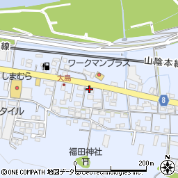 京都府綾部市大島町大江周辺の地図