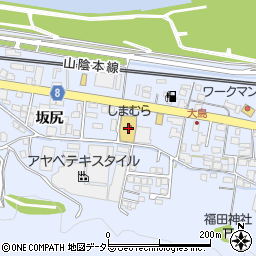 ファッションセンターしまむら綾部店周辺の地図