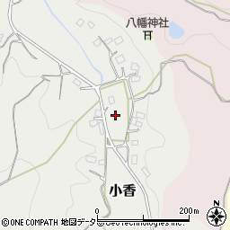 千葉県君津市小香周辺の地図