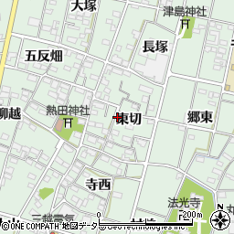 愛知県一宮市千秋町加納馬場東切周辺の地図