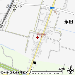 滋賀県高島市永田413周辺の地図
