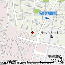 愛知県小牧市文津209周辺の地図