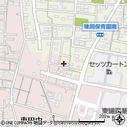 愛知県小牧市文津207周辺の地図