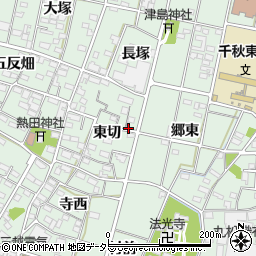 愛知県一宮市千秋町加納馬場周辺の地図