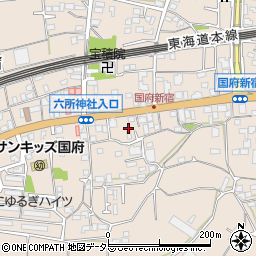 神奈川県中郡大磯町国府新宿119周辺の地図
