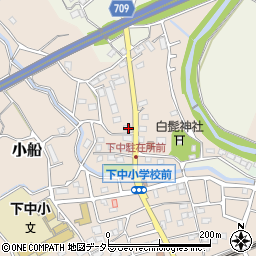 神奈川県小田原市小船643周辺の地図