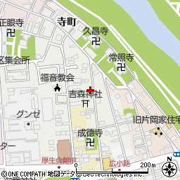 京都府福知山市西17周辺の地図