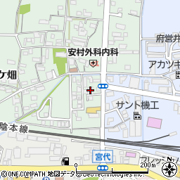 株式会社サンコード　井倉店周辺の地図