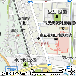京都府福知山市厚中町8周辺の地図