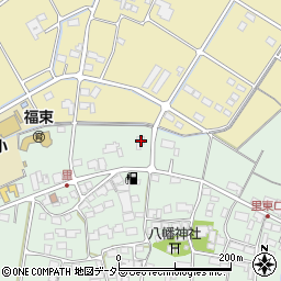 岐阜県安八郡輪之内町里952周辺の地図