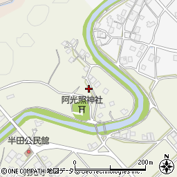 京都府福知山市半田1061周辺の地図