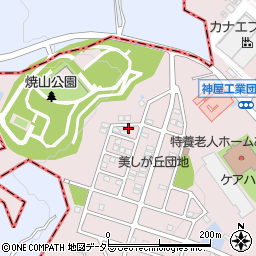 愛知県春日井市神屋町1390-126周辺の地図