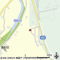 岡山県真庭市蒜山湯船959-68周辺の地図