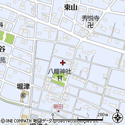 岐阜県羽島市堀津町2232周辺の地図