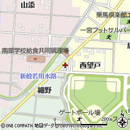 愛知県一宮市南小渕細野周辺の地図