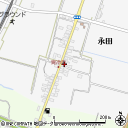 滋賀県高島市永田423周辺の地図