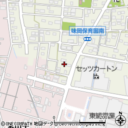 愛知県小牧市文津216周辺の地図