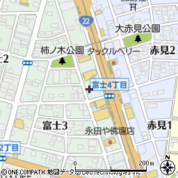 愛知日産一宮センター周辺の地図