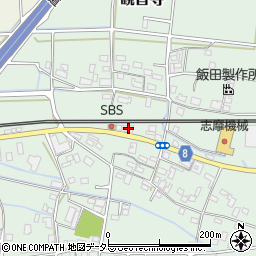 京都府福知山市観音寺407-1周辺の地図