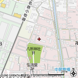 愛知県小牧市東田中190周辺の地図