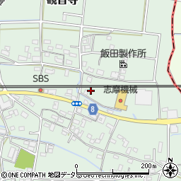 京都府福知山市観音寺433周辺の地図