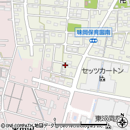 愛知県小牧市文津209-6周辺の地図