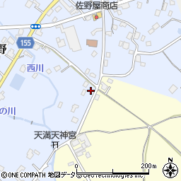 静岡県御殿場市印野2151-1周辺の地図