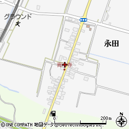 滋賀県高島市永田421-1周辺の地図
