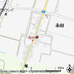 滋賀県高島市永田432-1周辺の地図