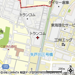 愛知県小牧市三ツ渕原新田406周辺の地図