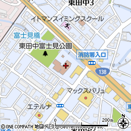 御殿場市・小山町広域行政組合　消防本部　警防課消防防災スタッフ周辺の地図