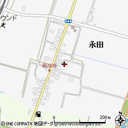 滋賀県高島市永田432周辺の地図