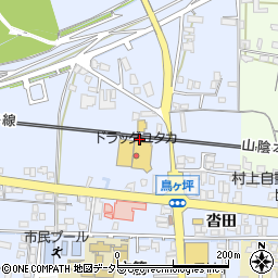 京都府綾部市大島町（南和田）周辺の地図