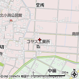 愛知県一宮市北小渕石川周辺の地図