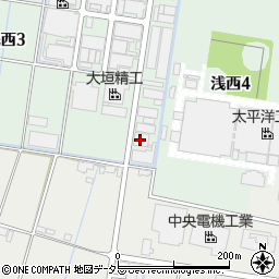 大垣精工株式会社周辺の地図