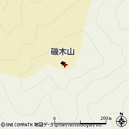 磯木山周辺の地図