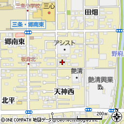 愛知県一宮市三条小辰己10周辺の地図