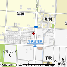 愛知県一宮市千秋町佐野（強戸）周辺の地図