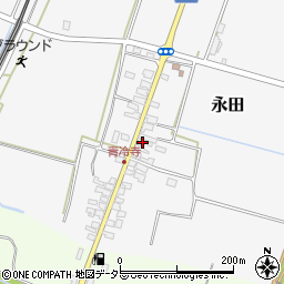 滋賀県高島市永田431周辺の地図