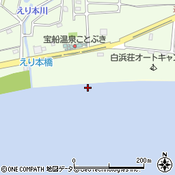 近江白浜周辺の地図