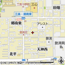 愛知県一宮市三条小辰己7周辺の地図