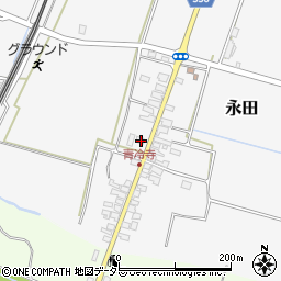 滋賀県高島市永田428周辺の地図