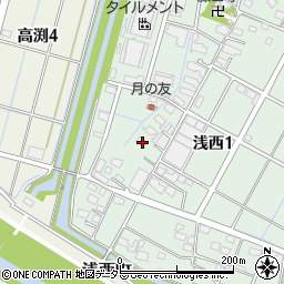 岐阜県大垣市浅西1丁目475周辺の地図