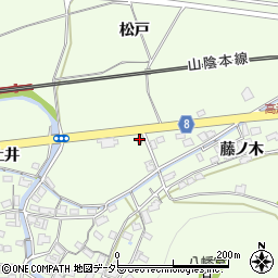 綾部高津簡易郵便局周辺の地図