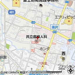 静岡県御殿場市萩原708周辺の地図